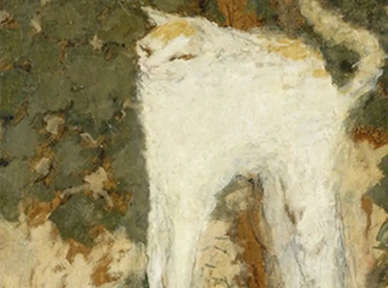 19世紀末名畫「真貓版」找到了！《白貓》本尊現身　310萬人驚呆