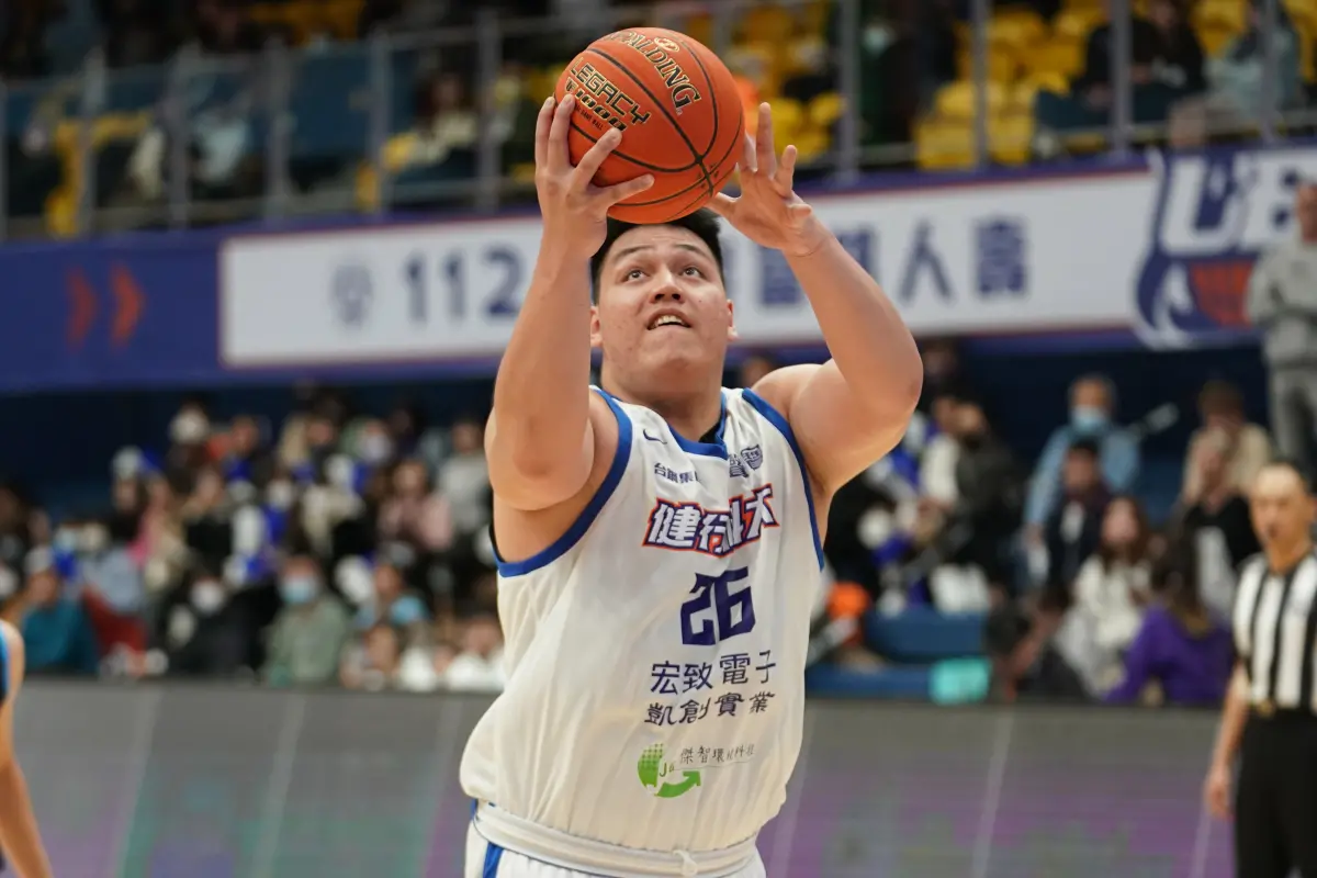 ▲健行史魯齊14分，球隊連結預賽最後9連勝，累計已是10連勝。（圖／大專體總提供）