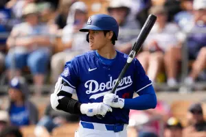影/大谷翔平反方向兩分砲!松坂大輔現場看呆 教頭:我好興奮阿