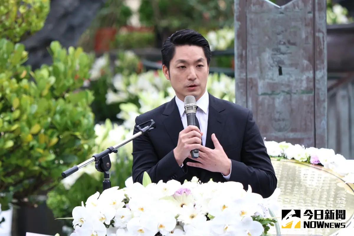 ▲228事件77週年紀念活動，台北市長蔣萬安致詞。（圖／記者陳明中攝，2024.02.28）