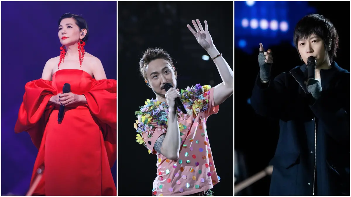 ▲張清芳（左圖起）將要在雄巨蛋開唱；鄭中基則是要在台北小巨蛋一連兩天舉行演唱會；五月天要與五迷一起歡度成團日。（圖／上引娛樂、寬宏藝術、相信音樂提供）