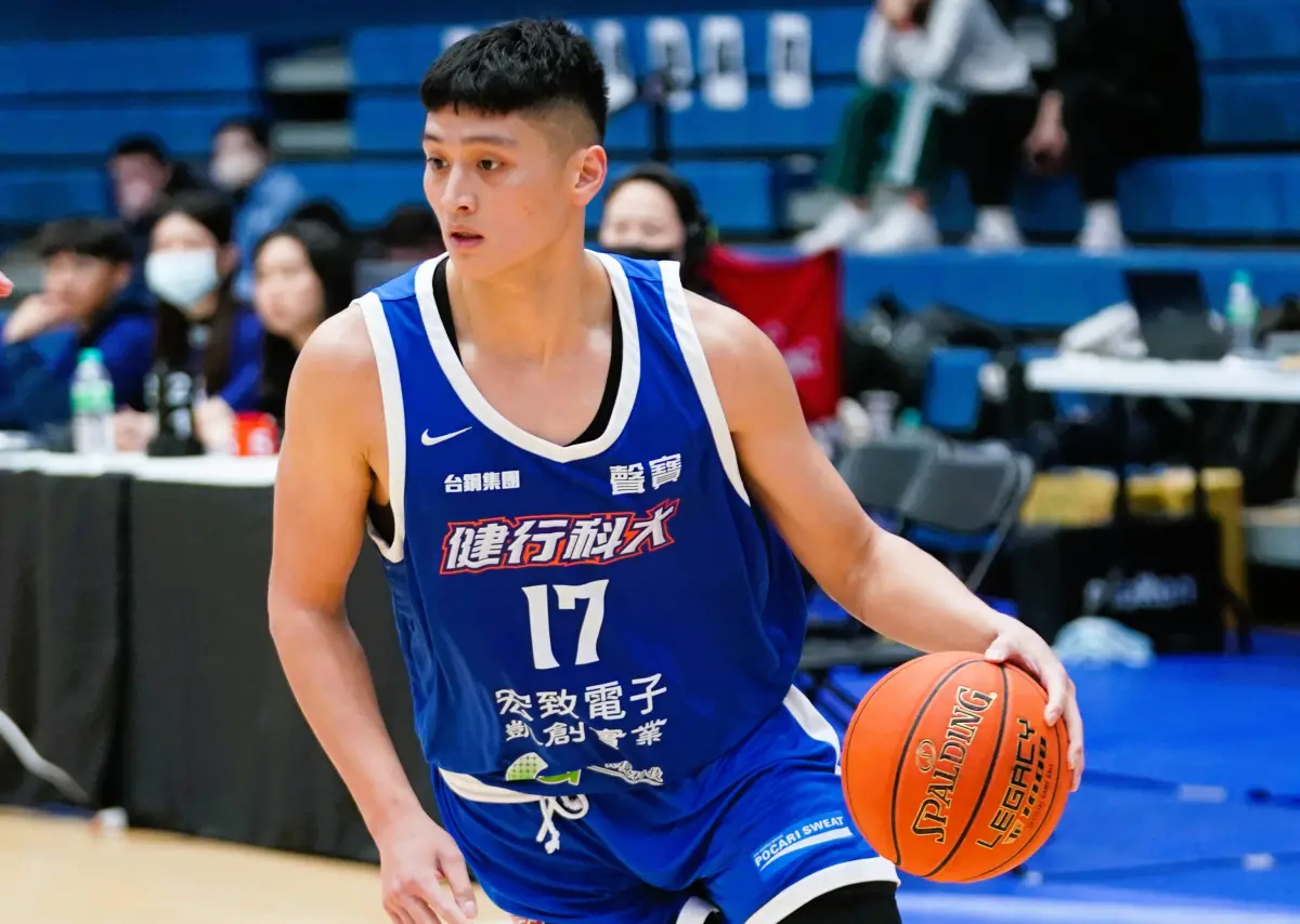 ▲健行蔡宸綱24分11籃板，最後1分10秒投進超大號三分球。（圖／大專體總提供）