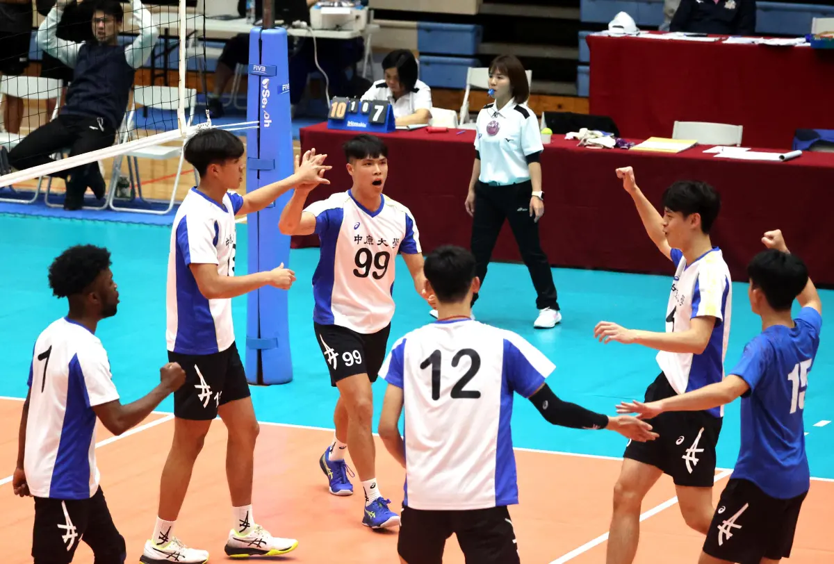 ▲中原大學全勝續保不敗之身，六強決賽門票手。（圖／大專體總提供）