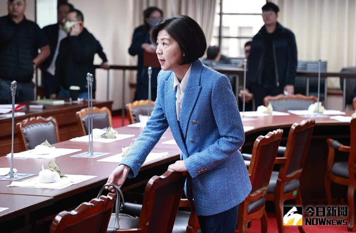 ▲國民黨立法委員王育敏表示接收訊息較晚。（圖／資料照片）