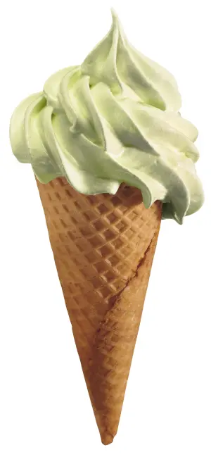 ▲薄荷萊姆風味霜淇淋/ $20，期間限定：2024/03/01-2024/04/30。（圖／IKEA提供）