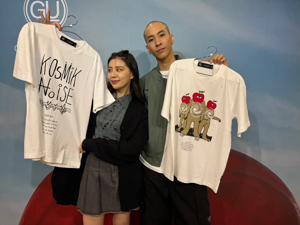 ▲GU與日本極具指標性的時尚品牌「UNDERCOVER」第三度推出聯名系列。（圖／記者鍾怡婷攝）