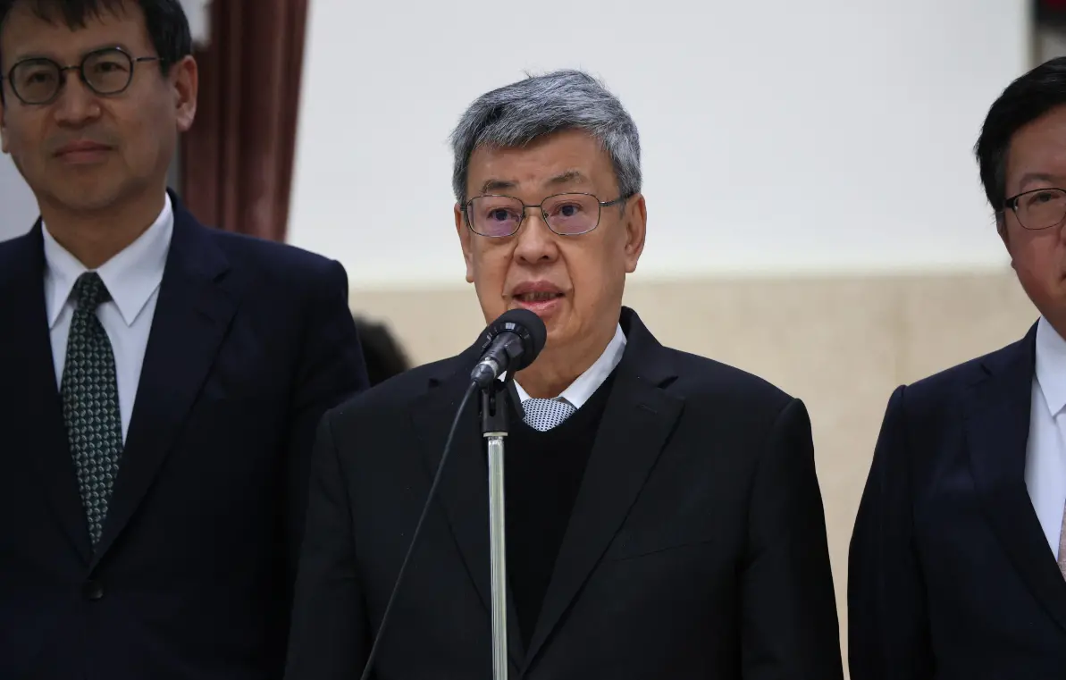 ▲陳建仁一改過去風格，近來在立法院答詢屢嗆立委。（圖／記者陳明中攝，2023.03.01）