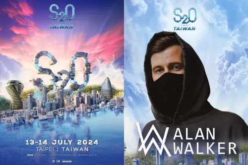 Alan Walker睽違5年再來台!登S2O潑水音樂節 嗨翻歌迷