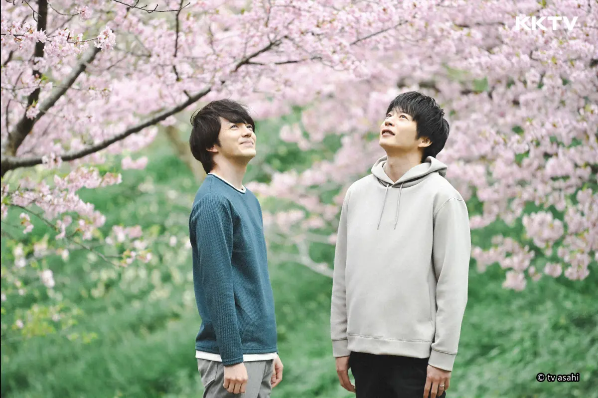 ▲日本知名BL電視劇《大叔的愛-Returns-》將播出大結局，田中圭（右）、林遣都受訪聊拍攝趣事。（圖／KKTV）