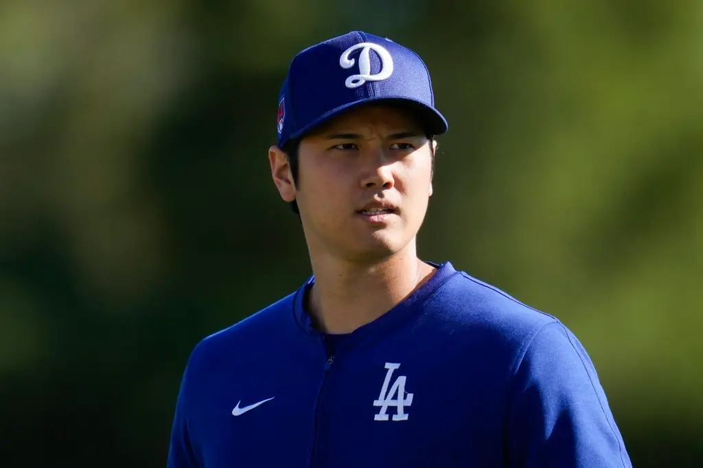 ▲道奇二刀流球星大谷翔平的前翻譯水原一平涉及非法賭博，更被指控涉嫌大規模竊取大谷資金來償還賭債（圖／美聯社／達志影像）