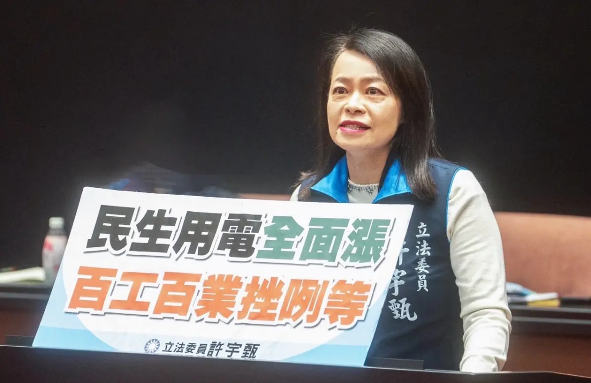 ▲國民黨立委許宇甄說，管碧玲藐視國會。（圖／翻攝自許宇甄臉書）