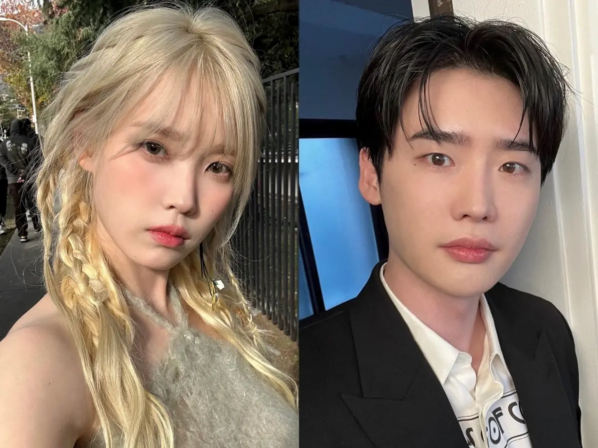 ▲男神李鍾碩化身小粉絲，現身女友IU演唱會。（圖／翻攝IU、李鍾碩IG）