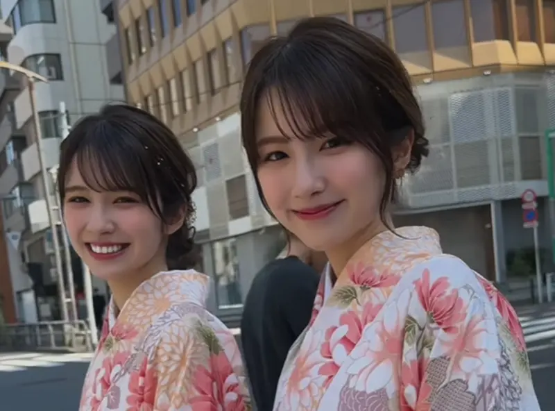日本雙胞胎遭誤認「AI繪圖」！3年前曾在台灣爆紅　混血美顏曝光