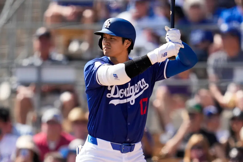 ▲道奇二刀流球星大谷翔平預計將擔任開幕戰先發。（圖／美聯社／達志影像）