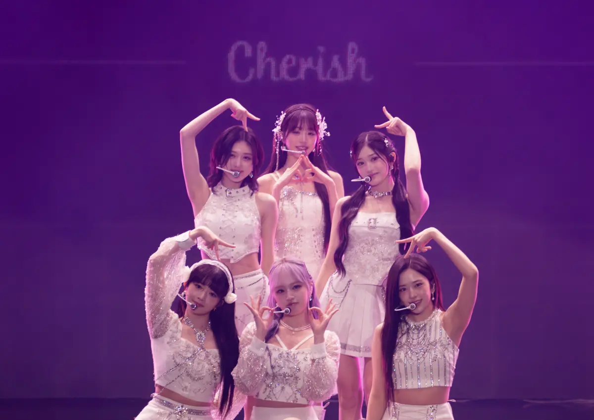 ▲由秋天、安兪真、怜、張員瑛、麗茲、李瑞組成的IVE，傳出百萬訂閱的YouTube被奪走。（圖／Live Nation Taiwan）