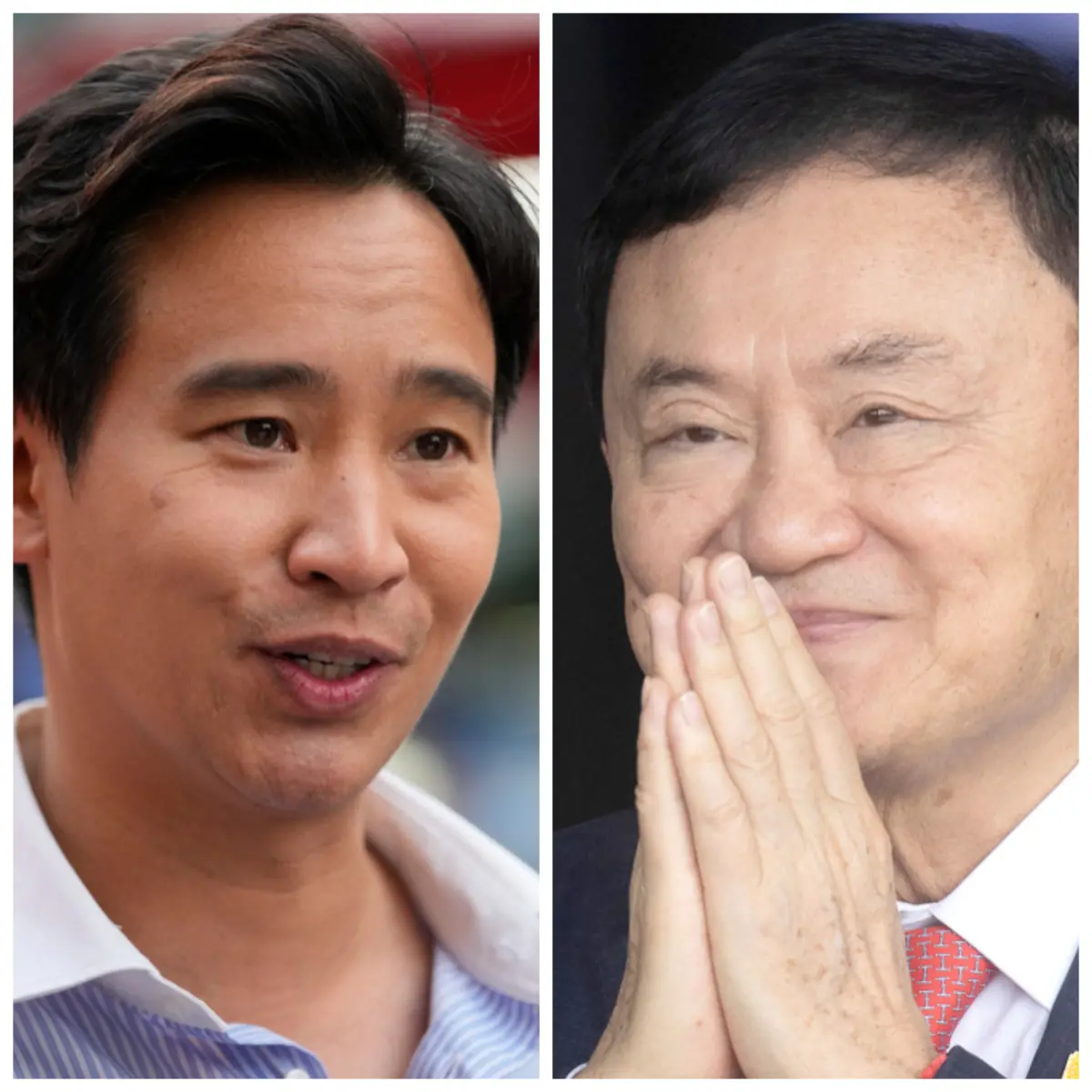 ▲泰國前總理塔克辛被民眾認為是最具政治影響力的人物，皮塔則是最值得同性的人物。（圖／美聯社／達志影像）