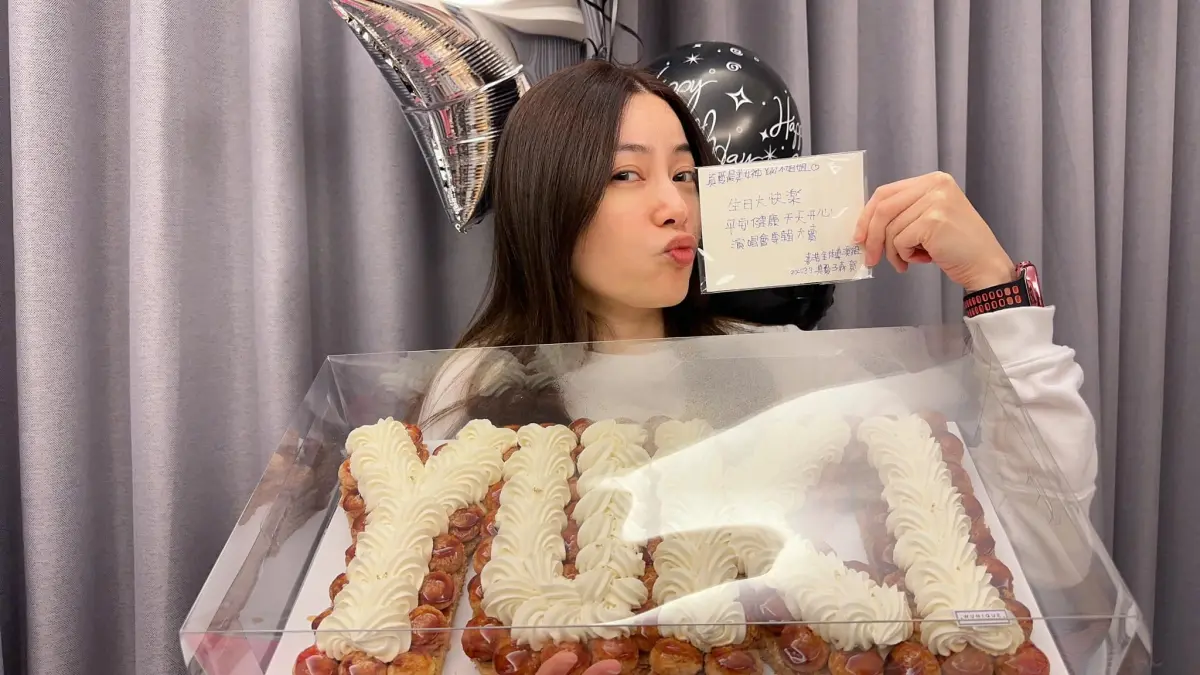 ▲徐懷鈺發生日感謝文，突鬆口「我的孩子們」，經紀人回應表示孩子們指公司同事，而事實上徐懷鈺也的確晉升當朋友孩子的乾媽。（圖／翻攝徐懷鈺臉書）