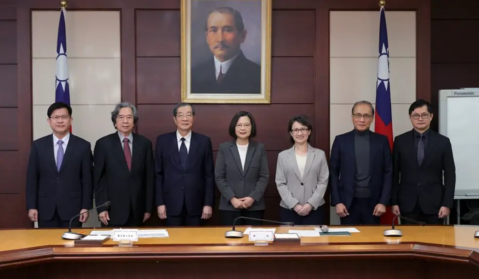 ▲蔡英文上午出席在總統府召開的「第14屆考試委員提名審薦小組」第1次會議。（圖／總統府提供）