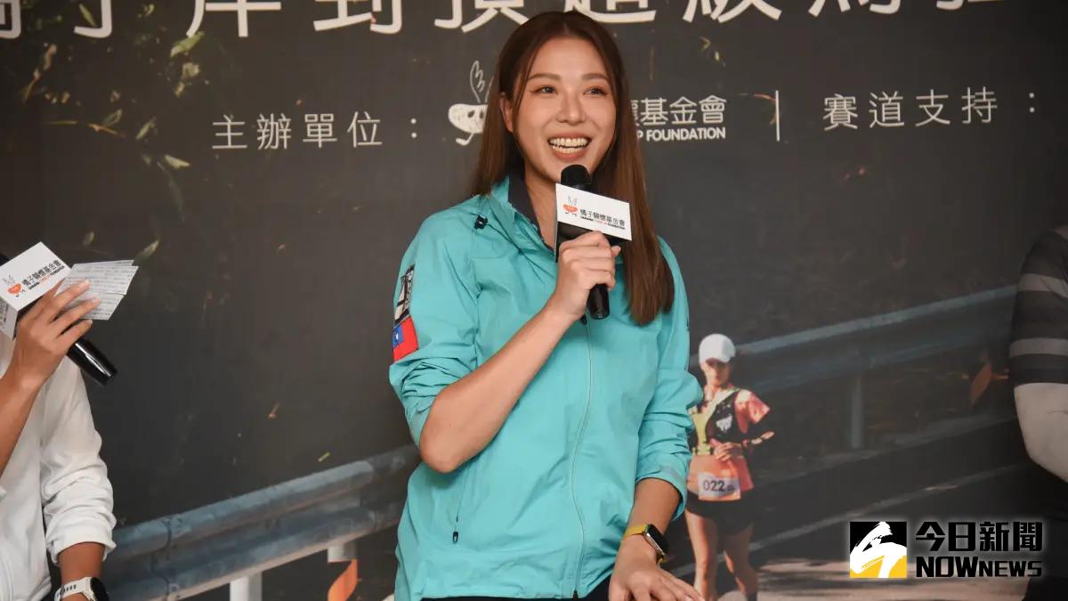 ▲林又立回憶8年前參加鐵人三項卻熱衰竭昏倒，出現猛爆性肝炎的事件，承認現在確實有後遺症，笑說，「我的記憶力應該在那時候壞了！」（圖／記者陳明安攝影）