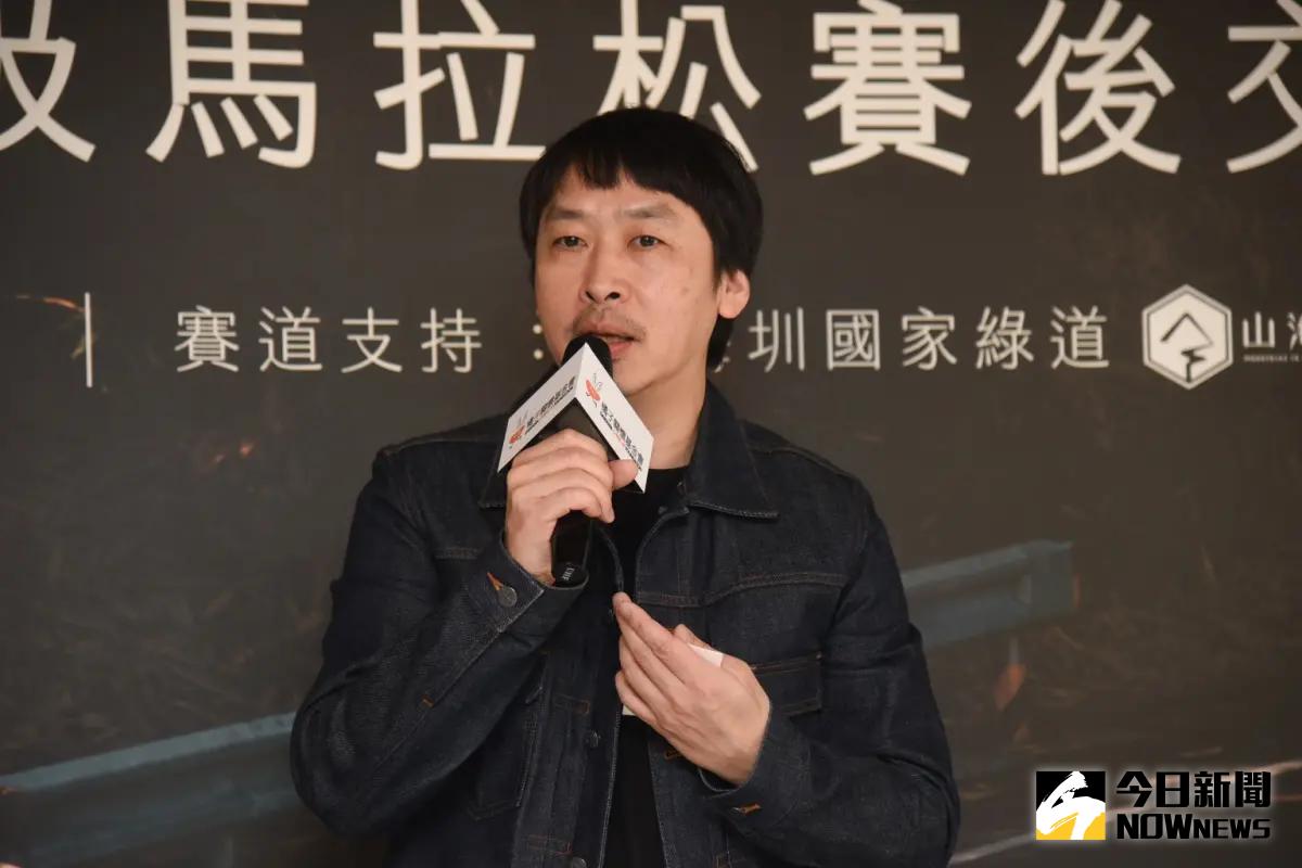 ▲準國際賽事「橘子岸到頂超級馬拉松」！開啟臺灣冒險新篇章，橘子關懷基金會執行長陳秉良。（圖／陳明安攝）