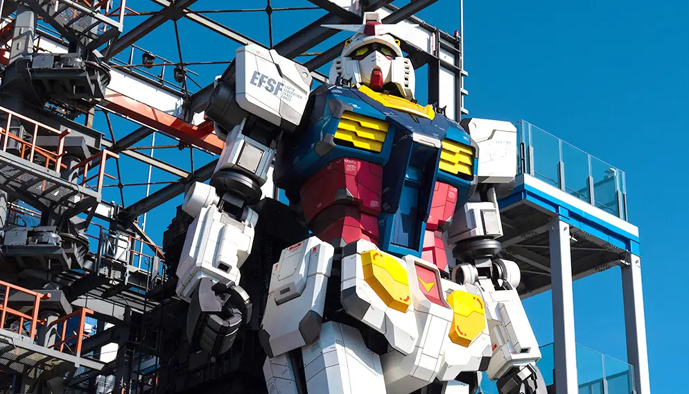 ▲日本橫濱必去景點「鋼彈工廠GUNDAM FACTORY YOKOHAMA」確定於今年3月31日結束，最後一晚將有閉幕式，晚會內容與門票價格曝光。（取自GUNDAM FACTORY YOKOHAMA官網）