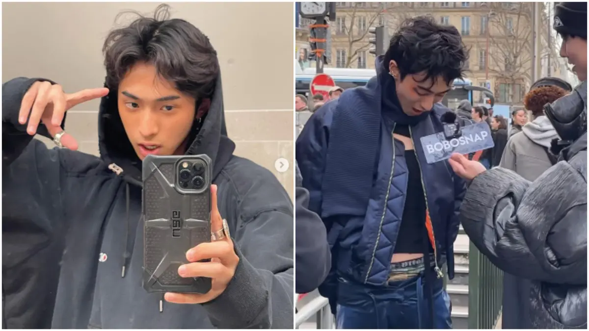 ▲庾恩利出席巴黎時裝周活動，以全英文受訪，有禮貌的談吐成為外界關注的焦點。（圖／翻攝bobosnap magazine IG、庾恩利IG）