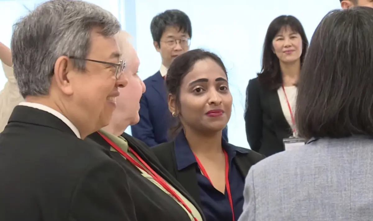 ▲印度在台學者胡莎娜針對勞動部長發言給出評論。（圖／翻攝自X）