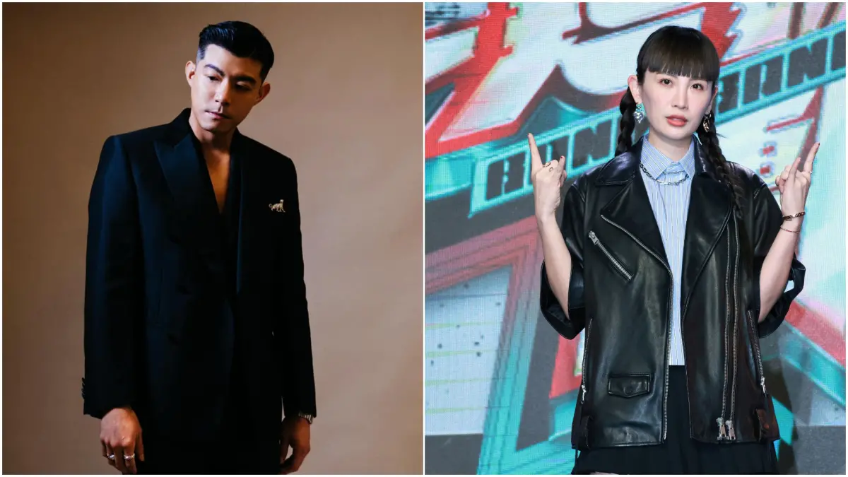 ▲「金曲歌后」魏如萱（右）談好友王柏傑被打一事，提到有傳訊息關心，兩人的摯友關係跟著曝光。（圖／翻攝王柏傑臉書、記者吳翊緁攝）