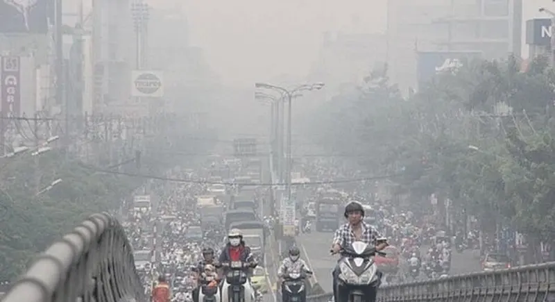 ▲越南河內從3日起再度成為全球空污最嚴重的城市。（圖／翻攝自X）