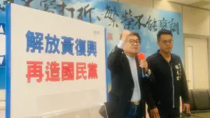 ▲台中市國民黨資深議員李中指出，早在李登輝擔任黨主席時期，即限縮黃復興黨部的發展，無法在民主政黨內取得與其他黨部等值的精神。（圖／記者顏幸如攝，2024.03.07）