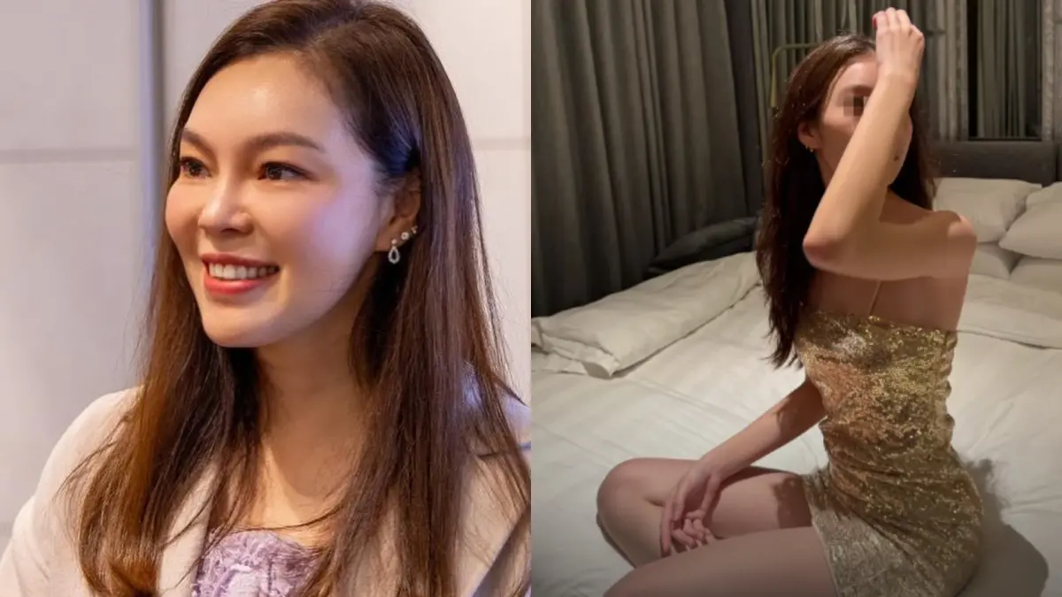 ▲曾馨瑩（左圖）母女看泰勒絲演唱會，14歲女兒妞妞穿小禮服，身材窈窕。（圖／曾馨瑩IG）