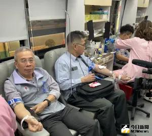 捐血救人紓解血荒！中油石化事業部舉辦百萬CC公益捐血活動
