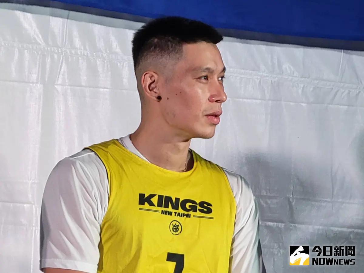 ▲林書豪的身體健康狀況引起外界關注，他目前在每日觀察名單之中，不一定能打東超四強戰。（圖／記者黃建霖攝）