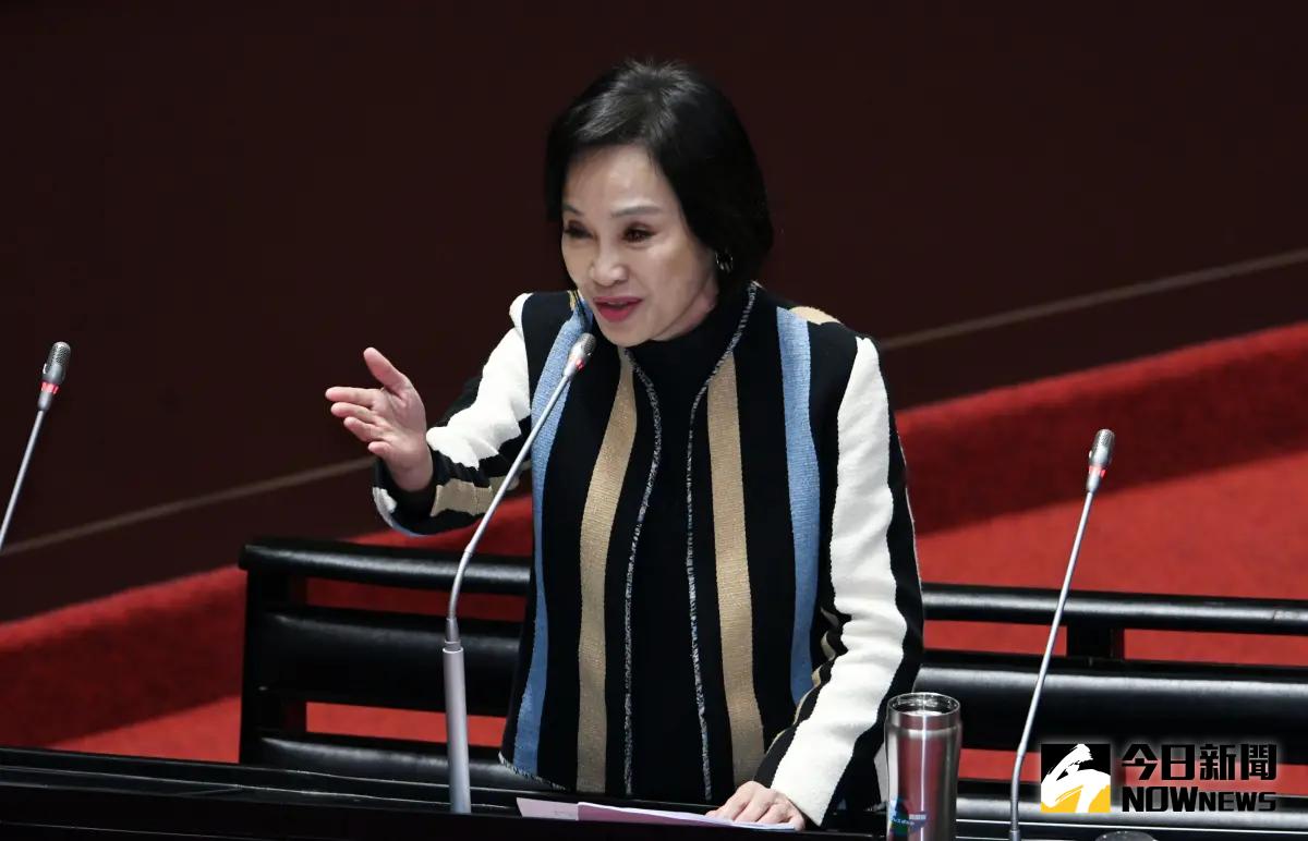 ▲國民黨立委柯志恩說，如果廢死是民進黨的神主牌，就勇敢說出來。（圖／記者林調遜攝，2024.03.08）