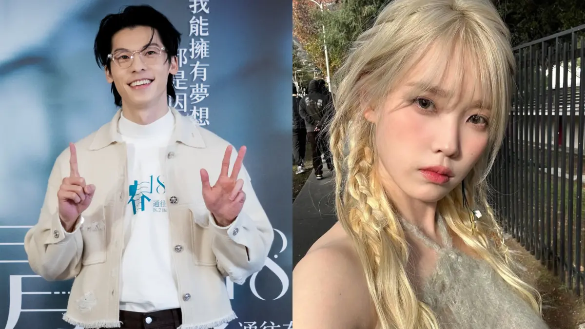 ▲許光漢（左圖）4月要到香港拍新電影，曖昧回應出席香港金像獎的可能性，檔期正好撞到女神IU在台灣的演唱會。（圖／翻滾吧男孩電影有限公司、IU IG）