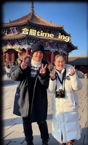 ▲港星林曉峰（左）在中國大陸娛樂圈拾回高人氣。（圖／林曉峰小紅書）