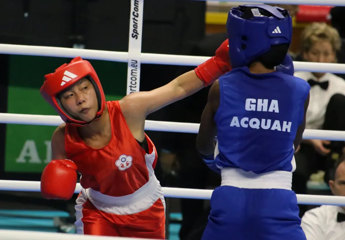 ▲ 郭怡萱奧運資格賽2連勝叩關16強。（圖/拳擊協會提供）