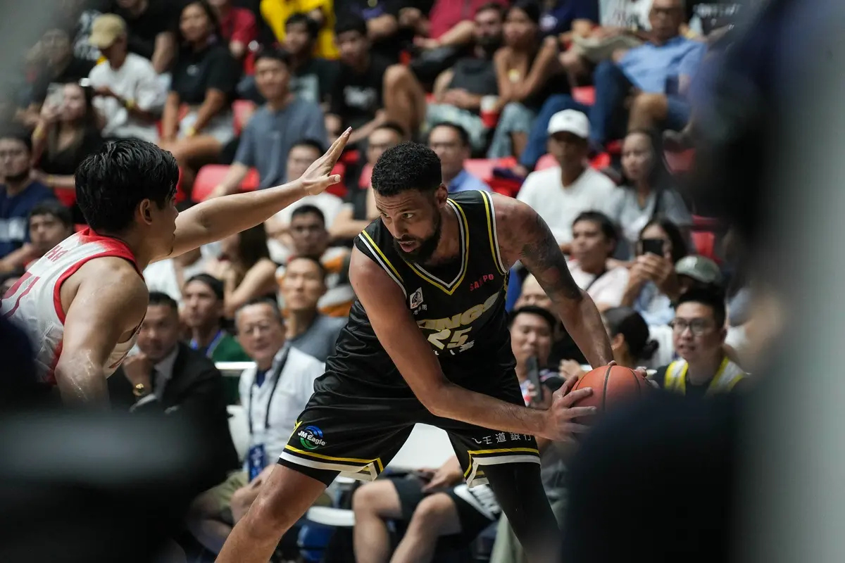 ▲新北國王這次征戰東超缺長人，207公分的奧帝（Austin Daye），被球評的意外失言風波影響。（圖／東超提供）