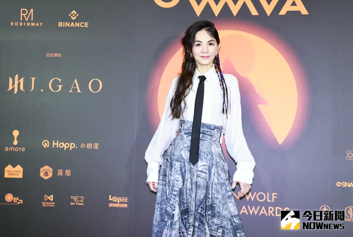 ▲Ella出席金狼獎時，提到最讓她印象深刻的MV是S.H.E的歌曲〈十七〉。（圖／記者吳翊緁攝）