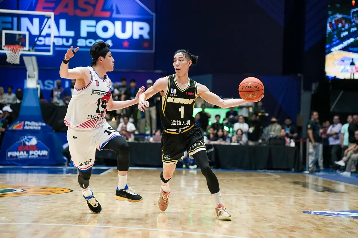 ▲上一場對千葉噴射機攻下21分的國王後衛林書緯，這一場在安養赤紅火箭強硬的防守下，略為熄火。（圖／東超提供）