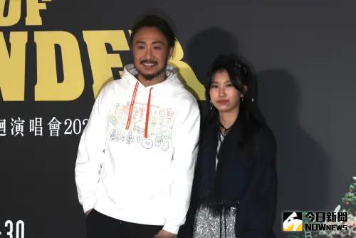 鄭中基在台北場演唱會結束後,接受媒體訪問。(圖/記者朱永強攝) ▲鄭中基在台北場演唱會結束後,接受媒體訪問。(圖/記者朱永強攝)