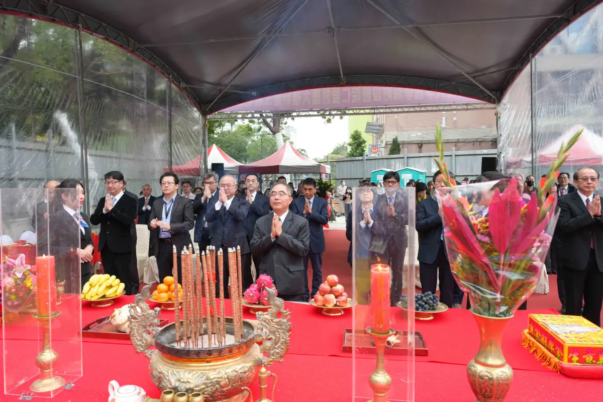 ▲台大醫院仁愛醫護大樓新建工程今（11）日上午動土典禮。（圖／台大醫院）