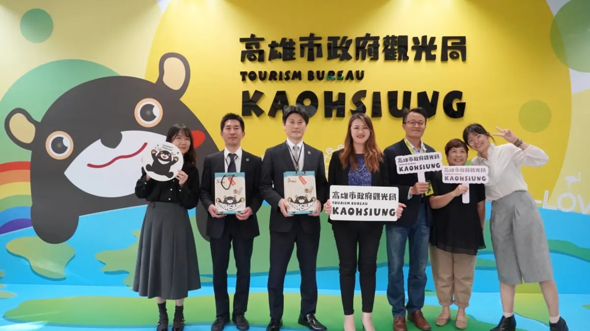 ▲日本熊本縣拜會高雄市觀光局共同推動2地直航。（圖／高市府觀光局提供）