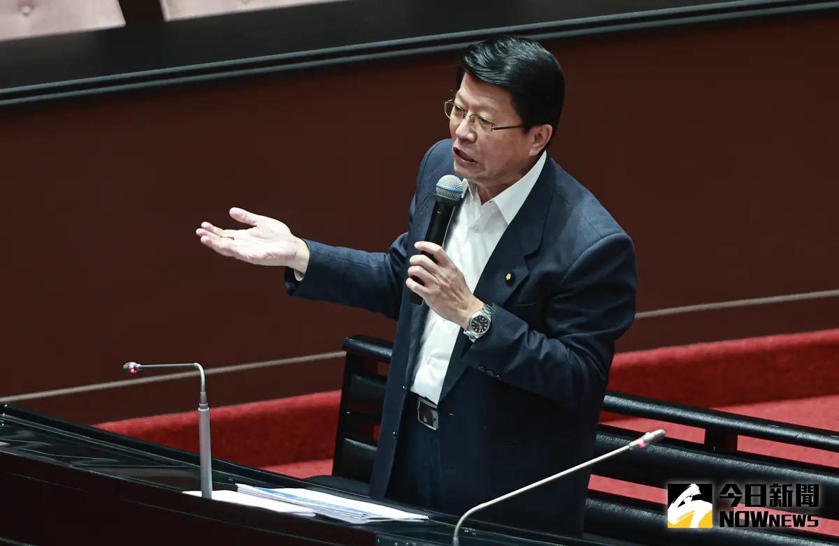 ▲國民黨立委謝龍介質詢數位身分證，更保證絕對3年內不會推動，虧損將破10億元。（圖／記者葉政勳攝 , 2024.03.12）