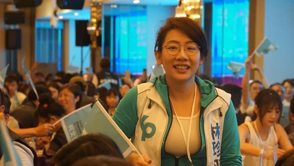 ▲民眾黨台北市議員林珍羽的感情狀態備受關注。（圖／記者呂炯昌攝）