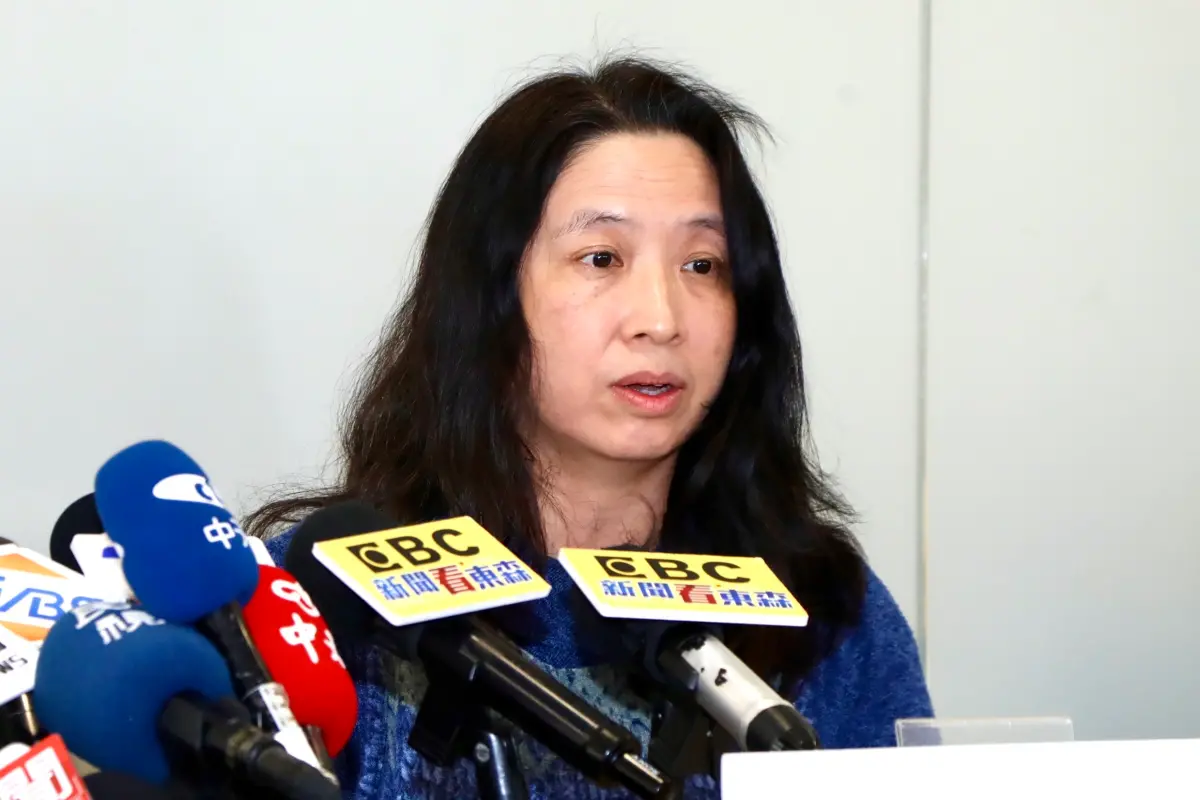 ▲白麗芳今（17）日因應董事會要求下，已辭去執行長職務。（圖／記者嚴俊強攝，2024.03.12）