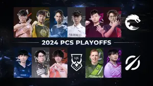 LOL《英雄聯盟》2024 PCS 春季季後賽,由3個賽區共11支戰隊參與。(圖/PCS官方提供) ▲LOL《英雄聯盟》2024 PCS 春季季後賽,由3個賽區共11支戰隊參與。(圖/PCS官方提供)