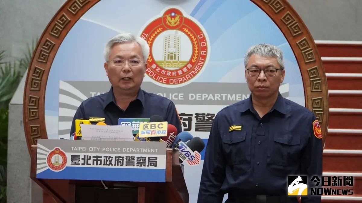 ▲北市1歲嬰遭虐死案，警方對陳姓社工上手銬挨轟，北市警局長張榮興今（13）日下午召開記者會說明。（圖／記者葉政勳攝影）