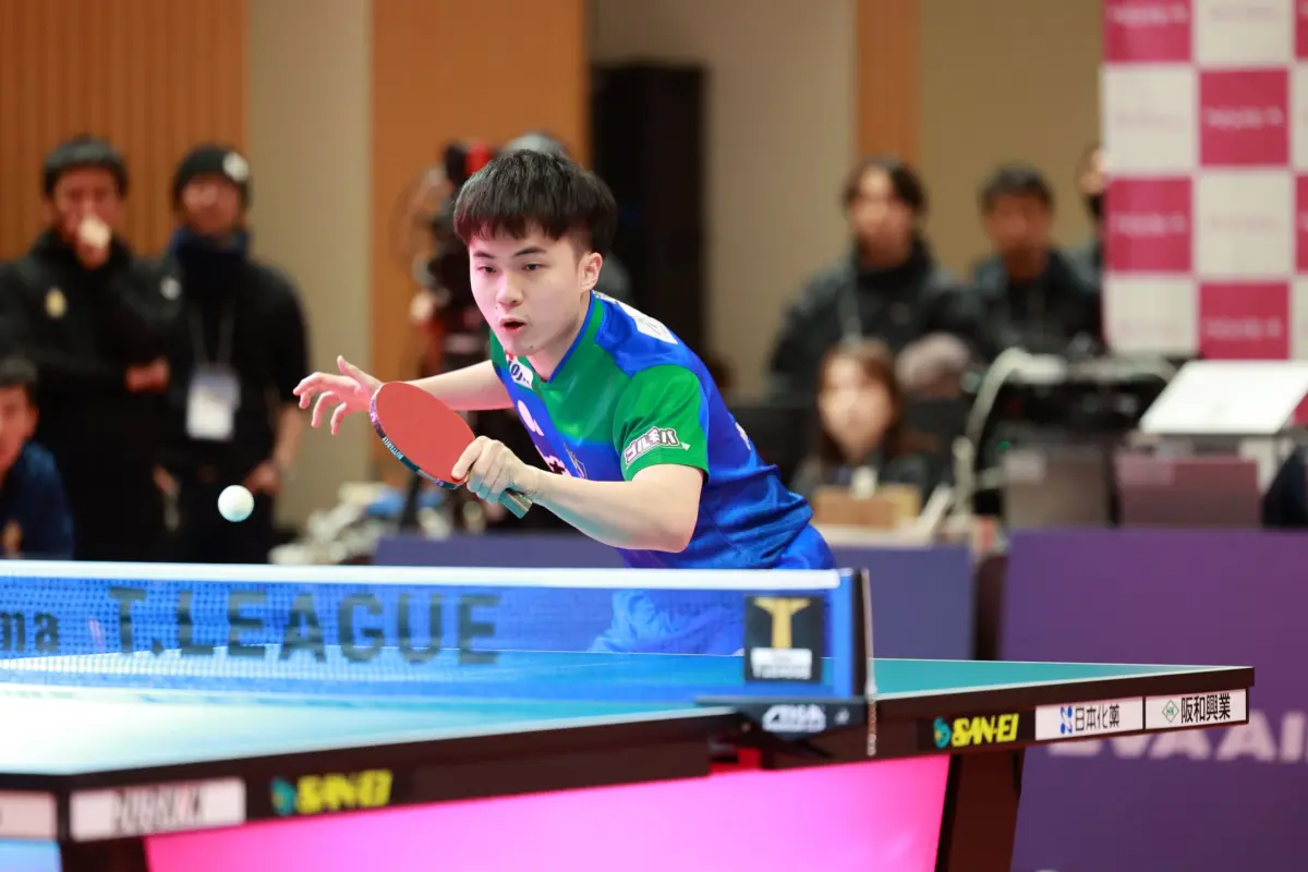 ▲台灣「沉默殺手」林昀儒與日本女將張本美和被選為2023-24賽季T聯賽的例行賽最有價值球員（MVP），林昀儒將能抱回100萬日幣（20.8萬台幣）的獎金。（翻攝自T聯賽 X）