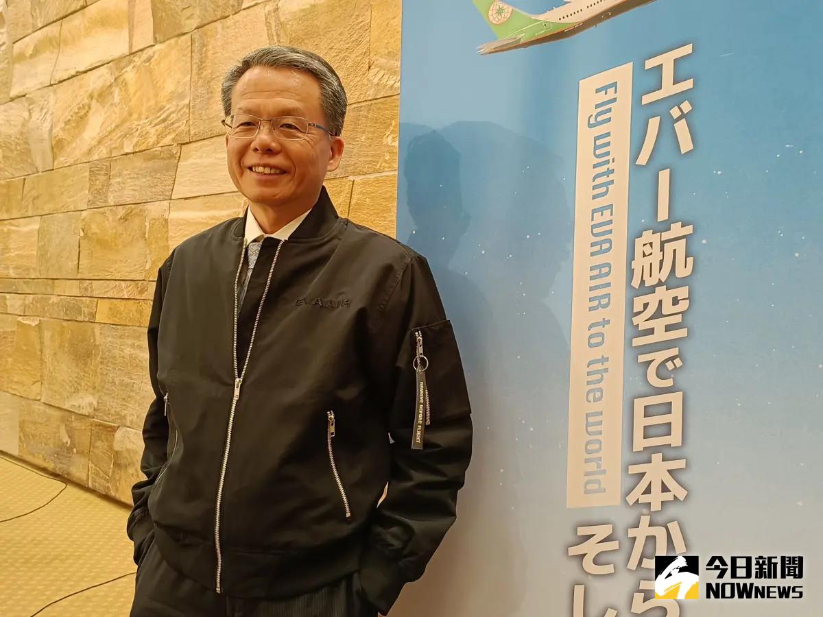 ▲長榮航空總經理孫嘉明。（圖／記者許若茵攝）